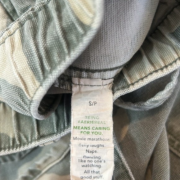 Aerie Double Pocket Utility Jogger Women Camo Size S - Picture 6 of 16